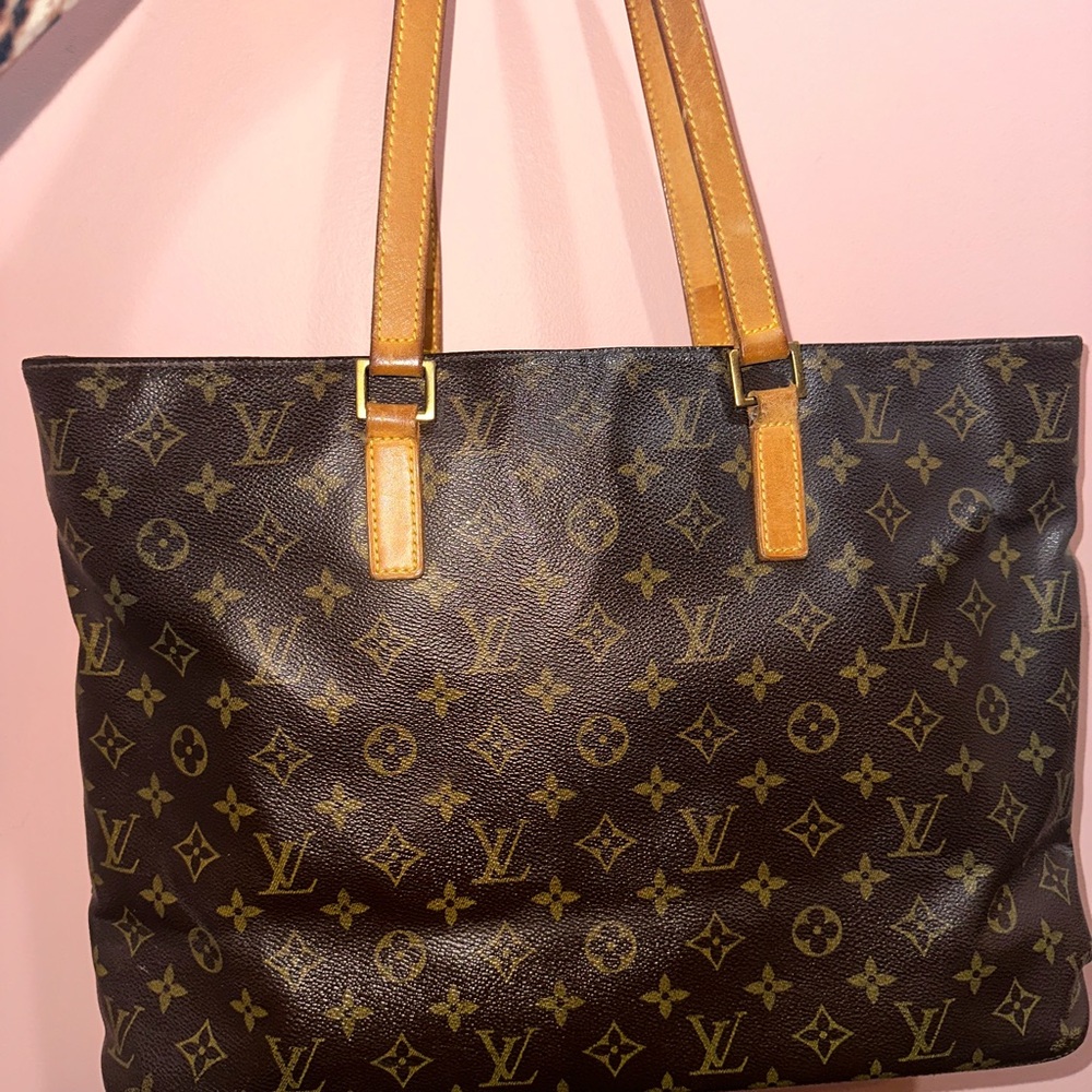 Louis Vuitton luco brown monogram tote